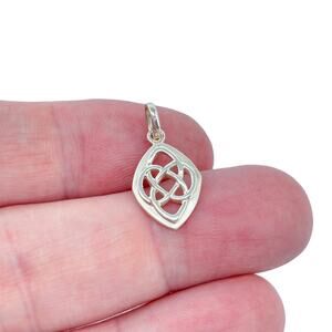 Estate Sterling Silver 925 Celtic Knot Pendant